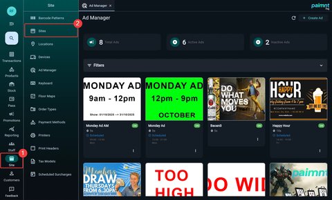 Ad Manager access in HQ