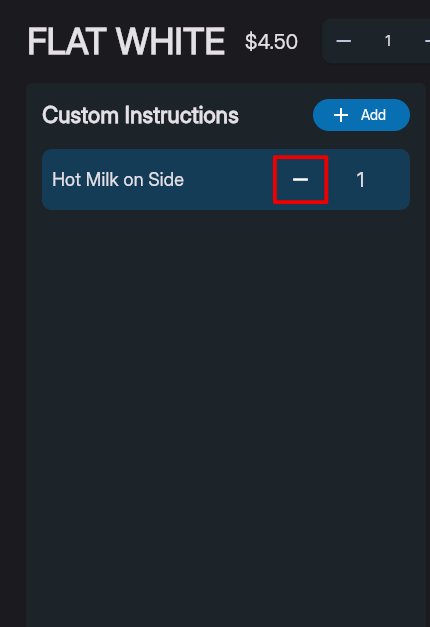 Removing a custom instruction